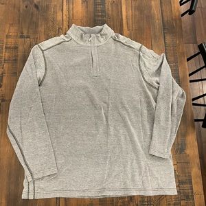 Men’s Kirkland 1/4 Zip Pima Cotton Sweater Jacket XXL